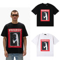 Purple Brand Graphic Tee Loose Unisex Vintage Streetwear T-Shirt